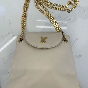Paloma picasso gold chain handbag